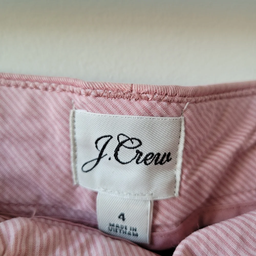 J. Crew Women's Shorts Collection of 4 - Light Pink, Blue, Gray, Pink Size 4